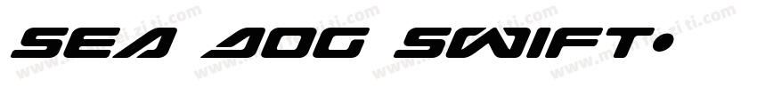 Sea Dog Swift字体转换